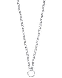 Lily Charmed - Sterling Eternity Twist Charm Collector Necklace - Lyst