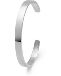 Nialaya - Open Cuff Bangle - Lyst
