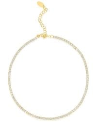 SHYMI - Tennis Anklet Two Mm - Lyst