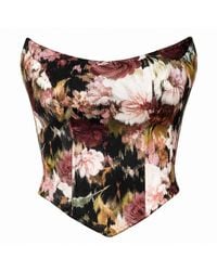Sarvin - Ivy Corset Top - Lyst