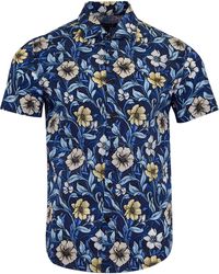 lords of harlech - Scott Meadow Flora Shirt - Lyst