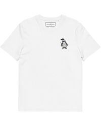 Anchor and Crew - Penguin Suit Actual Life Organic Cotton Embroidered T-Shirt - Lyst