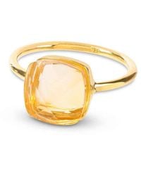 Amadeus - Sophia Citrine Gemstone Ring - Lyst