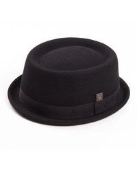 Dasmarca Hats - Jack Felt Skimpy Brim Short Brim Rude Boy Mod Style Porkpie Hat - Lyst