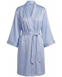 Vimissia - Bubble Silk Short Robe - Lyst
