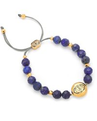 Seven Saints - Brow Chakra Lapis Lazuli Psychic Protection And Wisdom Bracelet - Lyst