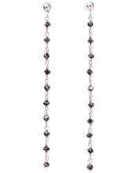 Rahul's Jewels - Genuine Diamond Long Drop Earrings - Lyst
