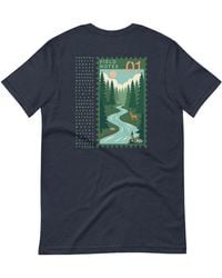 Anchor and Crew - Field Notes Postmark Organic Cotton T-Shirt - Lyst