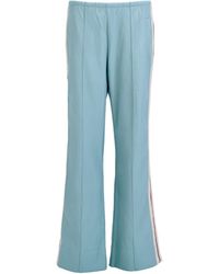 Moov - Perfect Suit Pants — Straight-Leg Vegan Leather With Side Stripes - Lyst