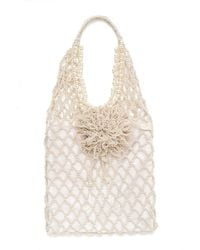 Andreeva - Marigold Handmade Crochet Tote Bag - Lyst