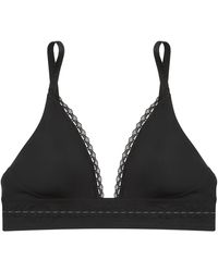 Verdant Intimates - Modal Air Plunge Bra - Lyst