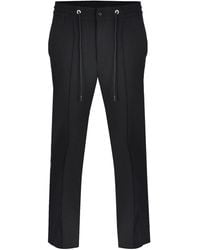 DAVID WEJ - Ashford Plain Loose Fit Drawstrings Trouser – - Lyst