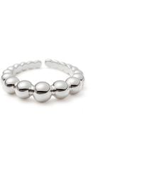 Shabella Nyc - Adjustable Bold Sphere Ring - Lyst