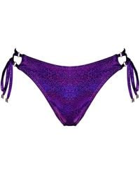 Enez Swim - Eden Adjustable Scrunch Bikini Bottom - Lyst