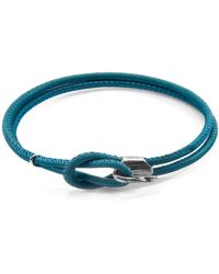 Anchor and Crew - Ocean Orla & Nappa Leather Bracelet - Lyst