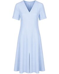 Oh!Zuza - Echo Viscose Midi Dress Short Sleeve With Pockets - Lyst