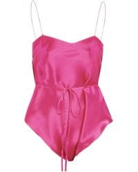 Maguy De Chadirac - Classic Silk Teddy - Lyst
