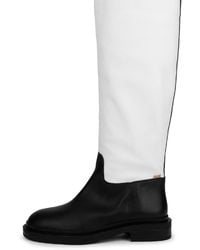 Ilvi - Dato--Mink Leather High Boot - Lyst