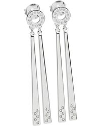 Lucy Quartermaine - Art Deco Two Linea Drop Earrings - Lyst