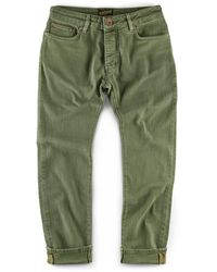&SONS Trading Co - Brandon Overdyed Jean Army - Lyst