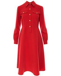 Noria Anis - Joy Midi Shirt Dress - Lyst