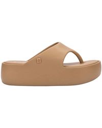 Melissa - Neutrals Free Platform Thong - Lyst