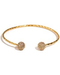 Ebru Jewelry - Diamond Grace Adjustable Cuff Bracelet - Lyst
