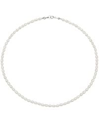 Lily & Roo - Seed Pearl Choker - Lyst