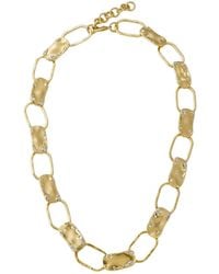 Rare Matters Jewelry - Luxe Drizzle Necklace Organic Statement - Lyst