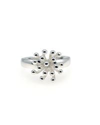 Janus Edinburgh - Heather Bloom Sterling Mini Ring - Lyst