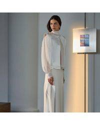 Lorena Saravia - Emma Silk Vest - Lyst