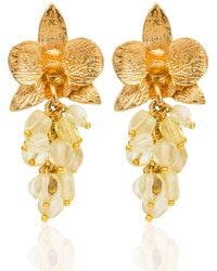 Kybele Studio - Blooming Radiance Citrine Earrings - Lyst