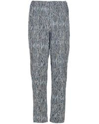 Conquista - Print Tapered Pants - Lyst