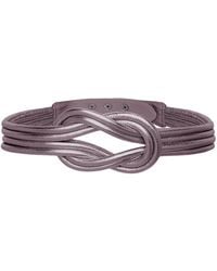 BeltBe - Knot Leather Belt - Lyst
