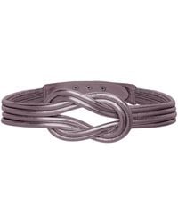 BeltBe - Knot Leather Belt - Lyst