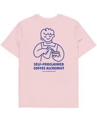 Anchor and Crew - Cotton Gustatory Coffee Alchemist Organic Cotton Embroidered T-Shirt - Lyst