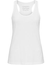 Conquista - Classic Cotton Tank Top – Essential Everyday Comfort - Lyst