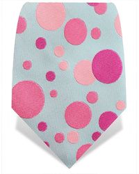 Gresham Blake - Spots Silk Tie - Lyst