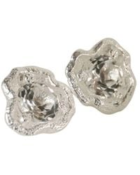 Claire Hill Designs - Topaz Lichen Stud Earrings - Lyst