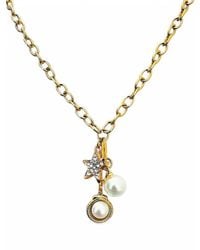 Vicky&Nico - Rose Rose Star And Shell Pearl Pendant Necklace - Lyst