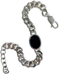 Fi Collection - Sterling Onyx Bracelet - Lyst