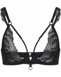 Lunatic Femme - Inquisitor Demi Lace Bra - Lyst