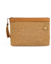 Springmoonatelier - Sunlight Raffia Handbag - Lyst