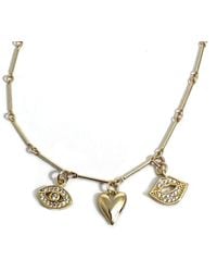Rachel Nathan - Love Letter Necklace - Lyst