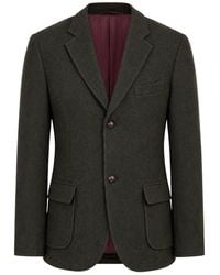 Guards London - Lawrence Tweed Heritage Wool Blazer - Lyst