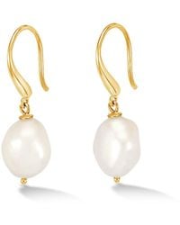 Dower & Hall - Baroque Pearl Earrings - Lyst