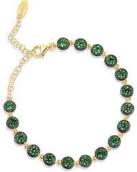 SHYMI - Round Victorian Style Tennis Bracelet - Lyst