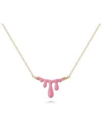 Dolcetto Designs - Gelato Raspberry Necklace - Lyst