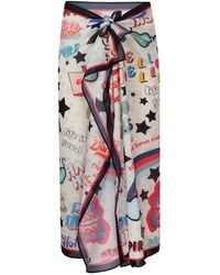LOVEIST STORE - Kohia Playful Print Pareo Sarong - Lyst