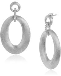 Moon London - Ornate Moissanite Diamond Sterling Earrings - Lyst